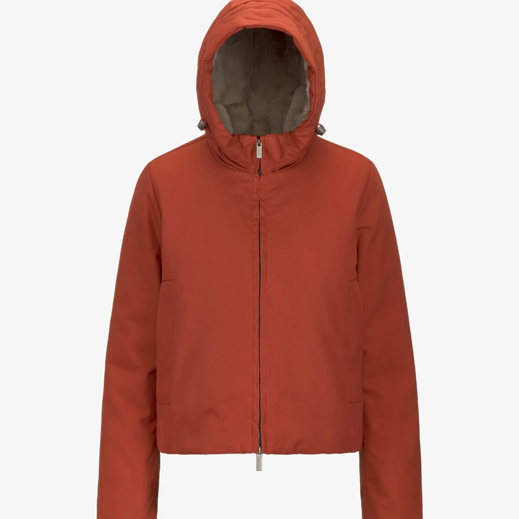 Donna K-Way Giacche Corte^OLGA TWILL FUR