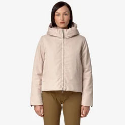 Donna K-Way Giacche Corte^OLGA TWILL FUR