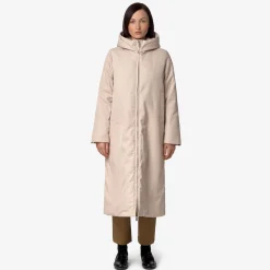 Donna K-Way Piumini E Giacche Lunghe^OLLER TWILL FUR