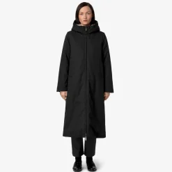 Donna K-Way Piumini E Giacche Lunghe^OLLER TWILL FUR