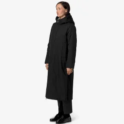 Donna K-Way Piumini E Giacche Lunghe^OLLER TWILL FUR