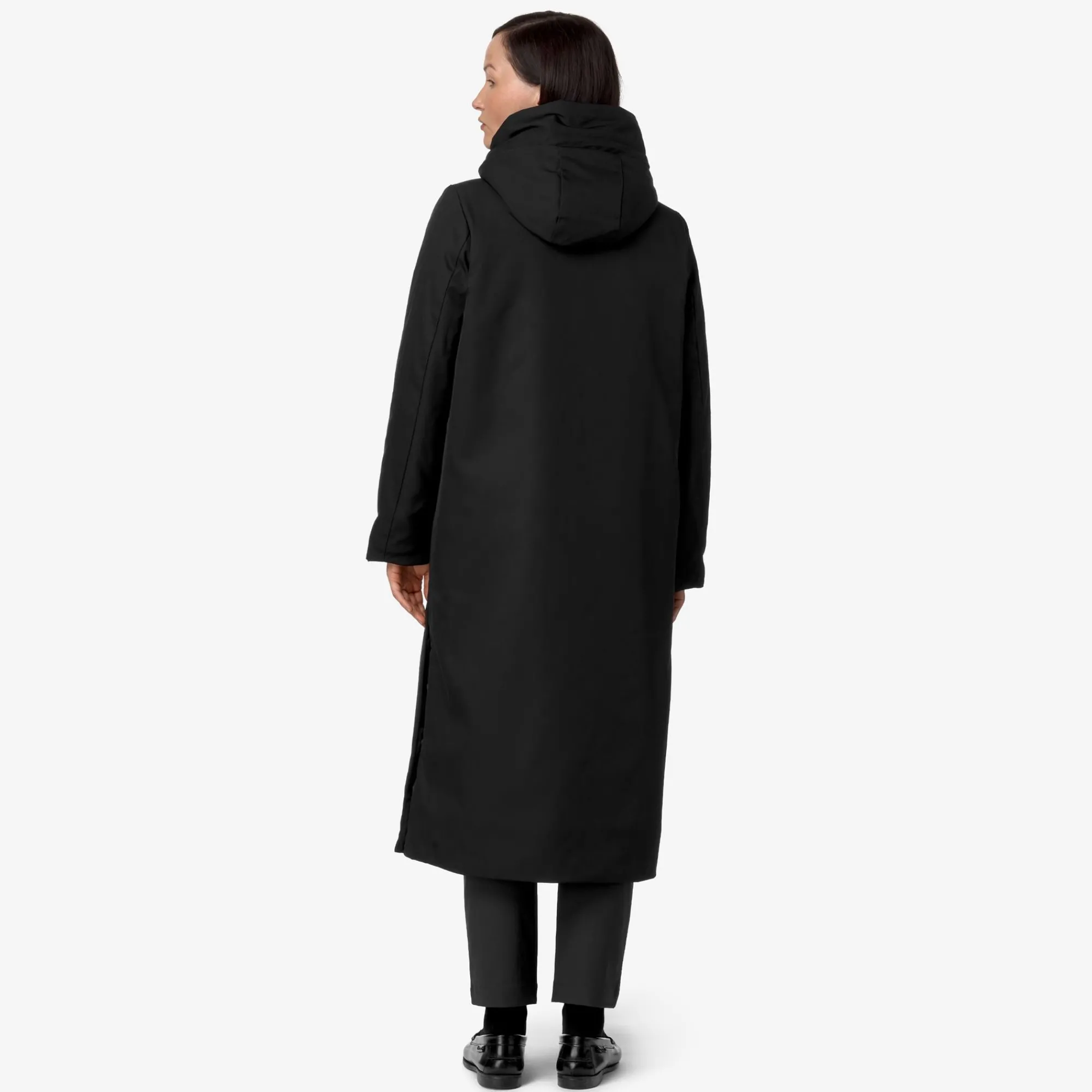 Donna K-Way Piumini E Giacche Lunghe^OLLER TWILL FUR