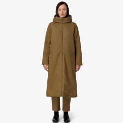 Donna K-Way Piumini E Giacche Lunghe^OLLER TWILL FUR