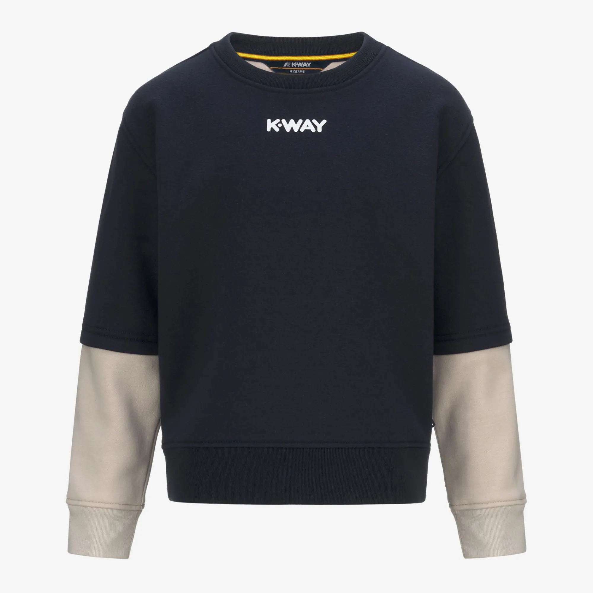 K-Way Felpe^P. BRIEG PC LETTERING