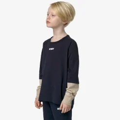 K-Way T-shirt^P. ELMER PEACH REVERSIBLE SLEEVE