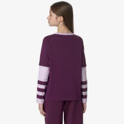 K-Way T-shirt^P. ELMERINE PEACH REVERSIBLE SLEEVES