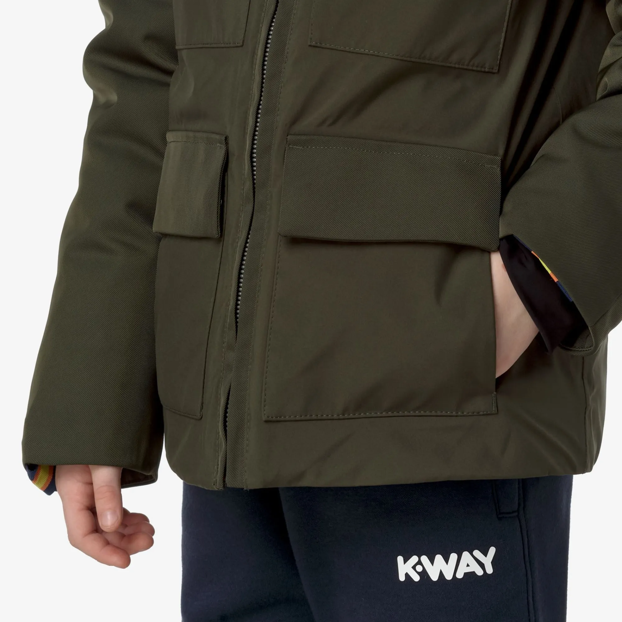 K-Way Giacche Corte^P. HODIN FABRIC MIX