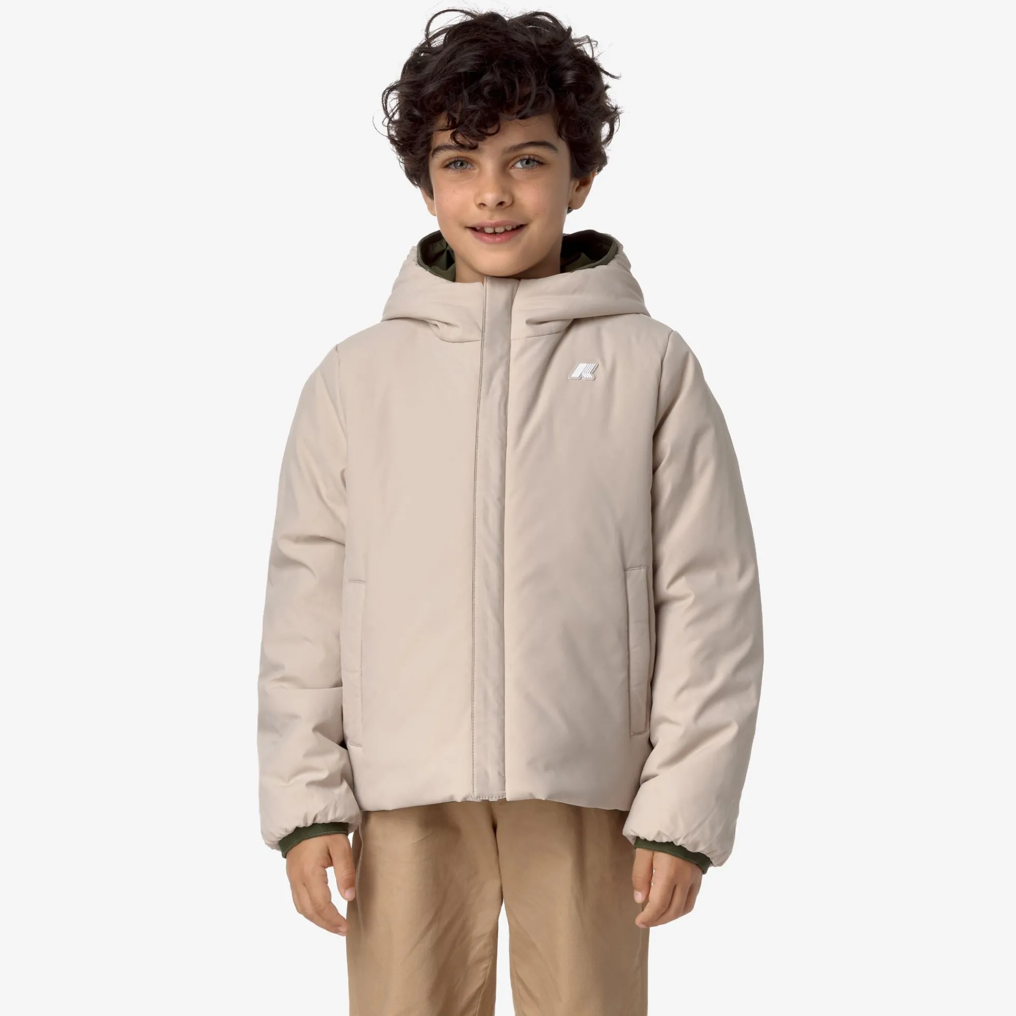 K-Way Giacche Corte^P. JACK ST WARM REVERSIBLE