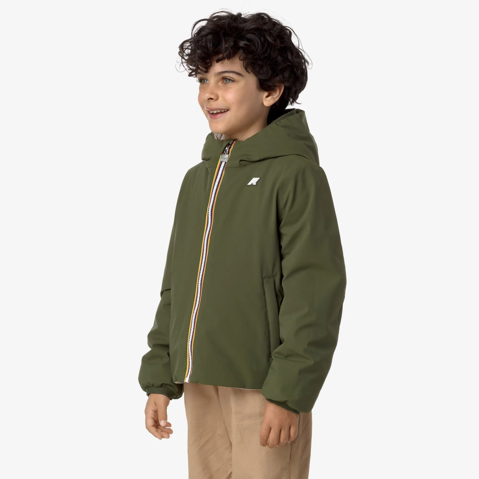 K-Way Giacche Corte^P. JACK ST WARM REVERSIBLE