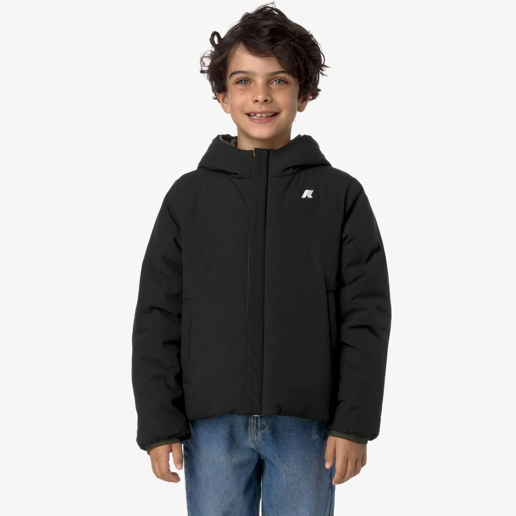 K-Way Giacche Corte^P. JACK ST WARM REVERSIBLE