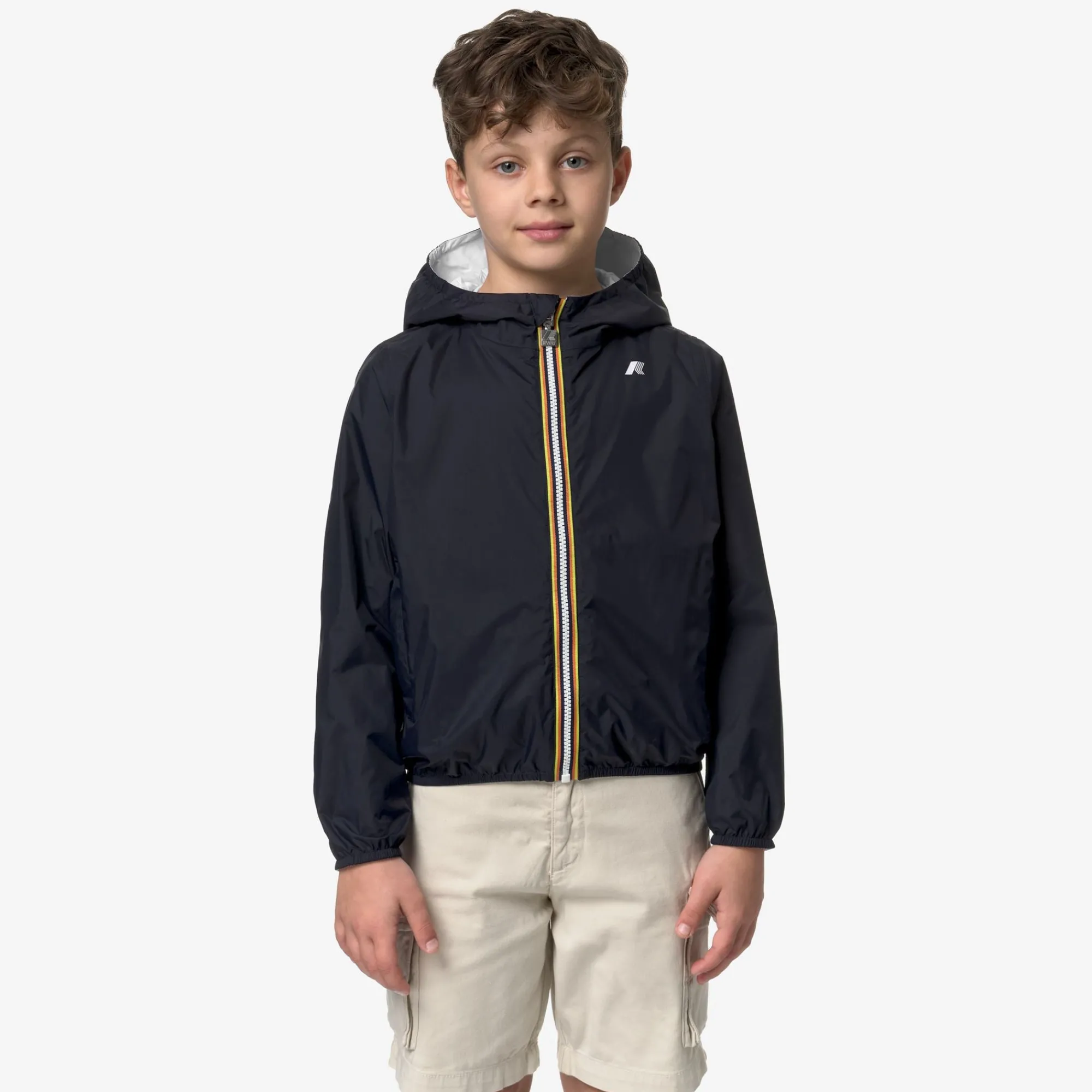 K-Way Giacche Corte^P. JAKE PLUS.2 REVERSIBLE