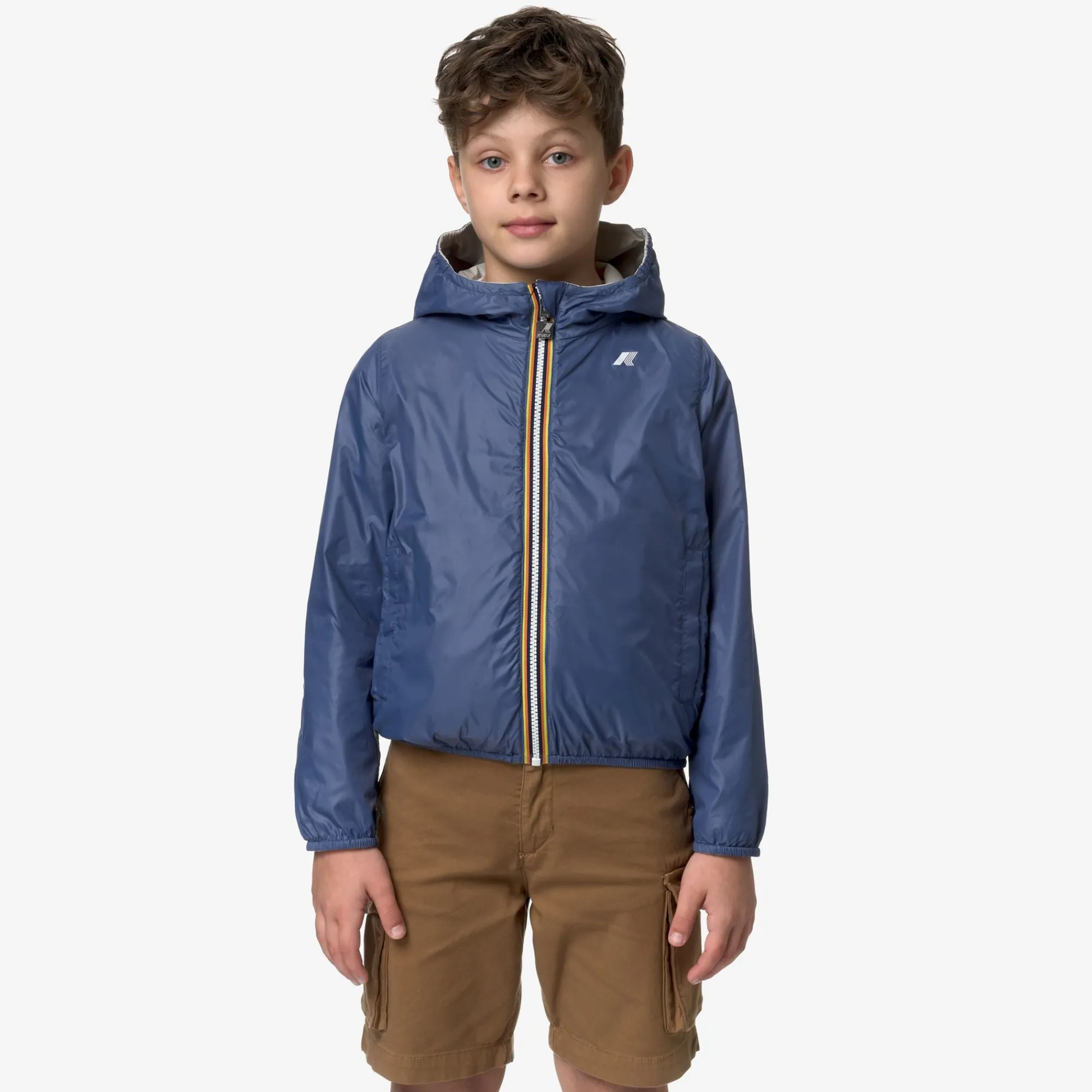 K-Way Giacche Corte^P. JAKE PLUS.2 REVERSIBLE
