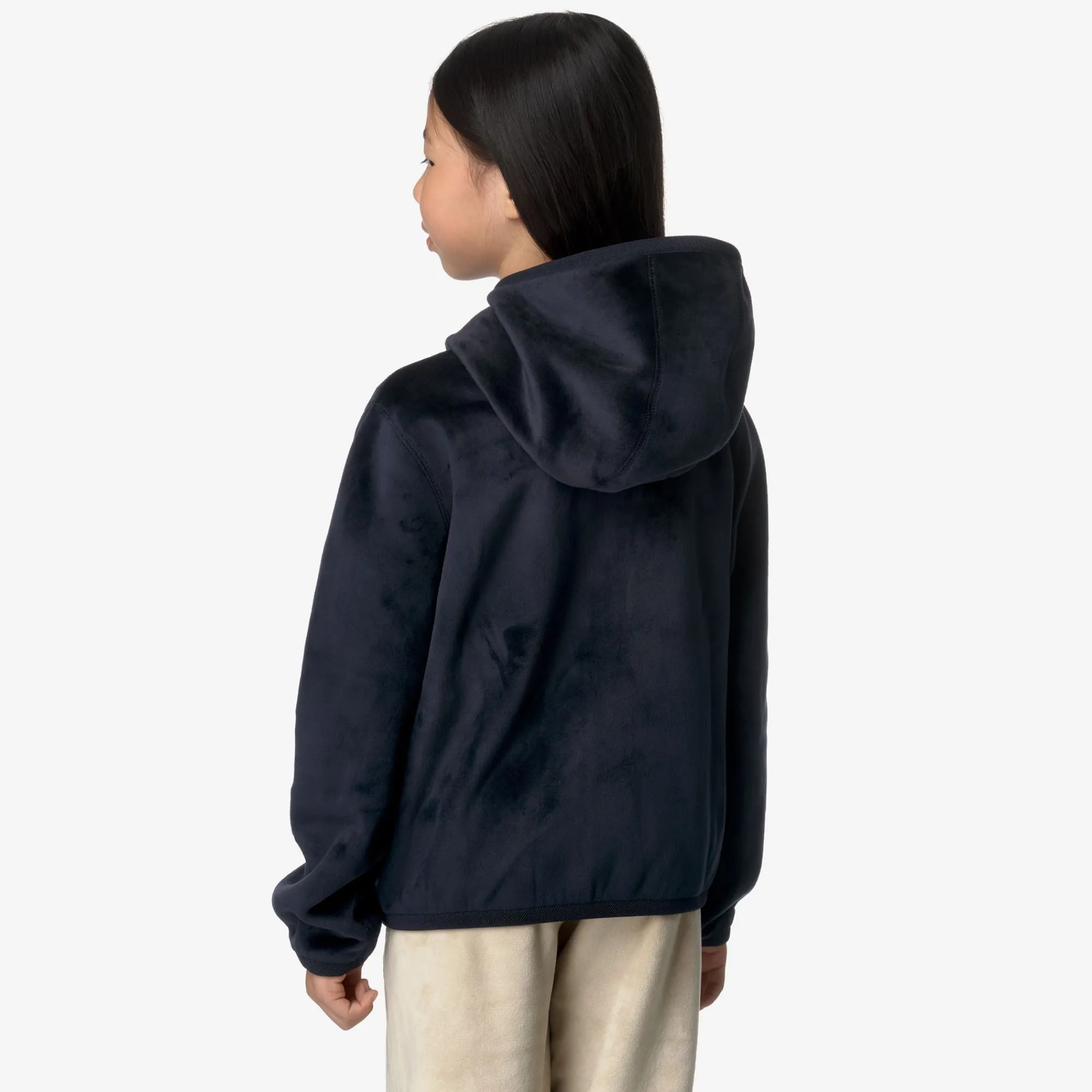 K-Way Felpe^P. LILY VELOUR POLAR REVERSIBLE