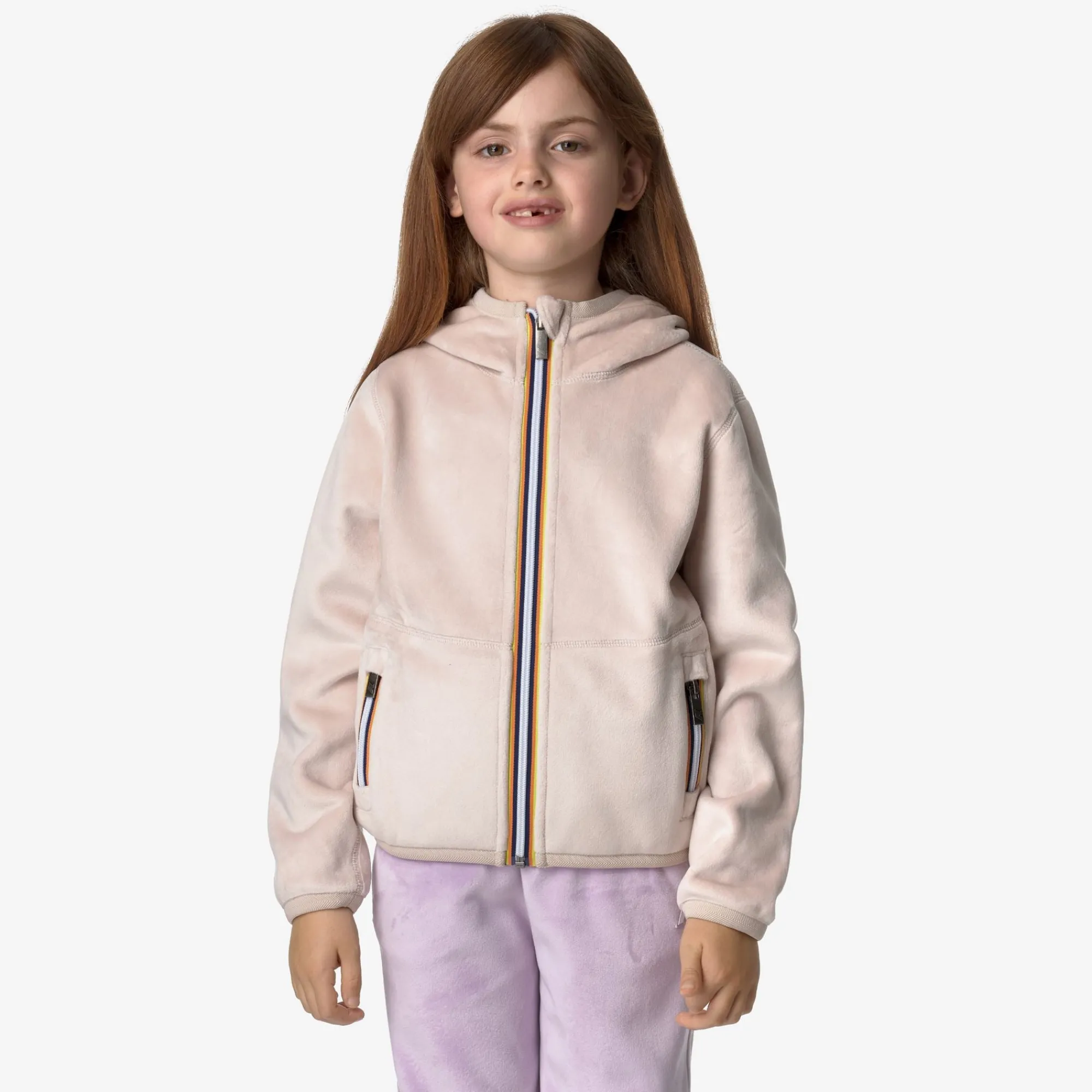 K-Way Felpe^P. LILY VELOUR POLAR REVERSIBLE