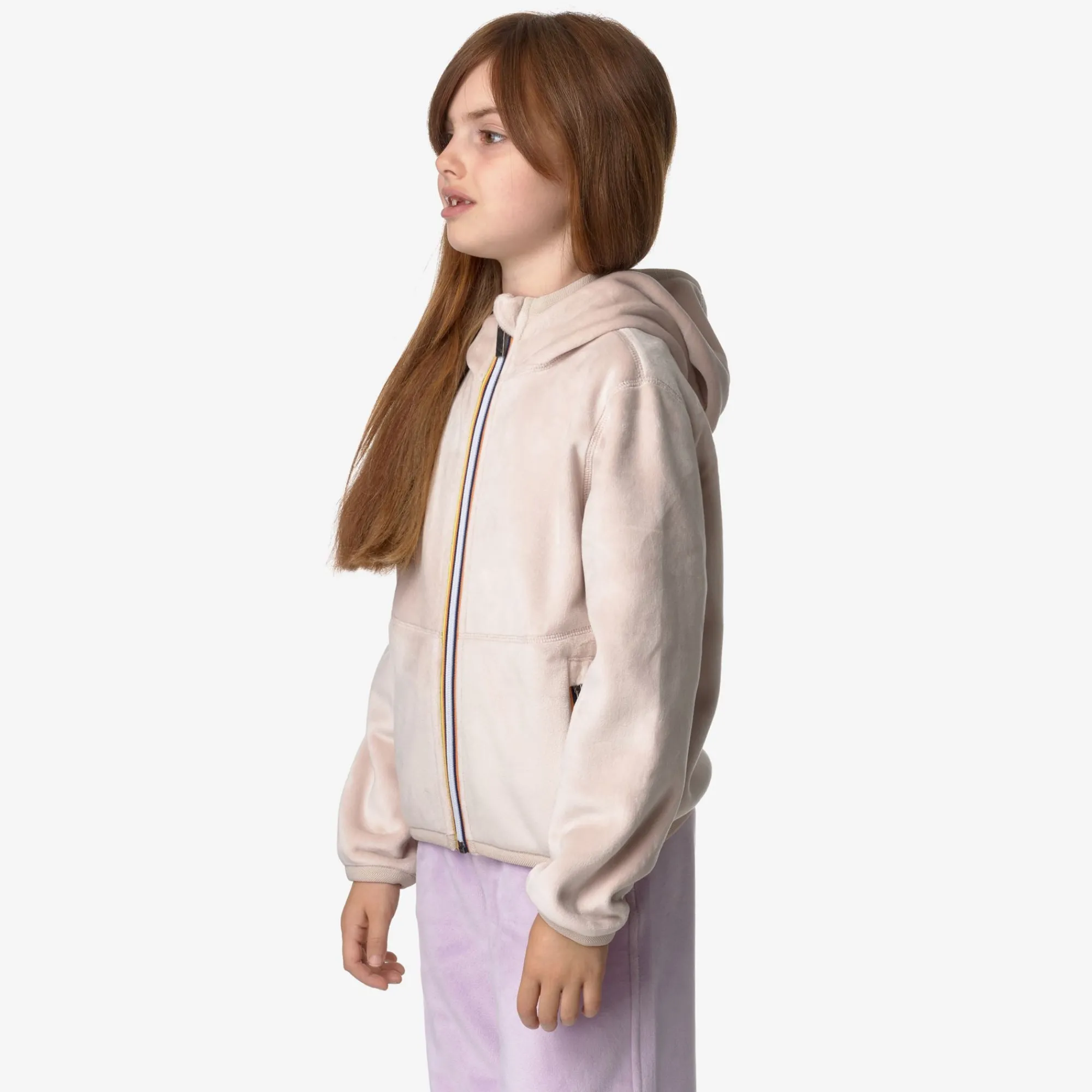 K-Way Felpe^P. LILY VELOUR POLAR REVERSIBLE