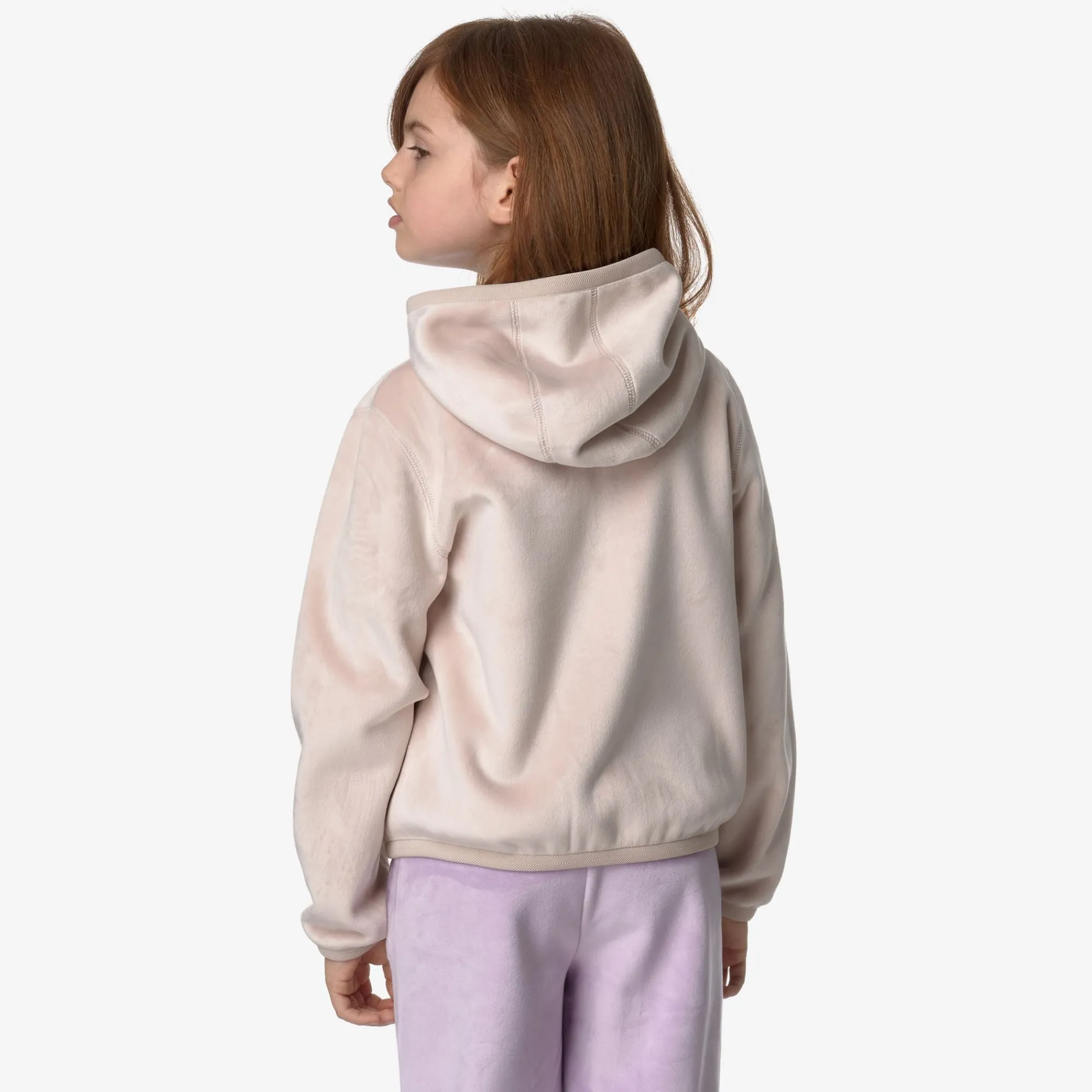 K-Way Felpe^P. LILY VELOUR POLAR REVERSIBLE