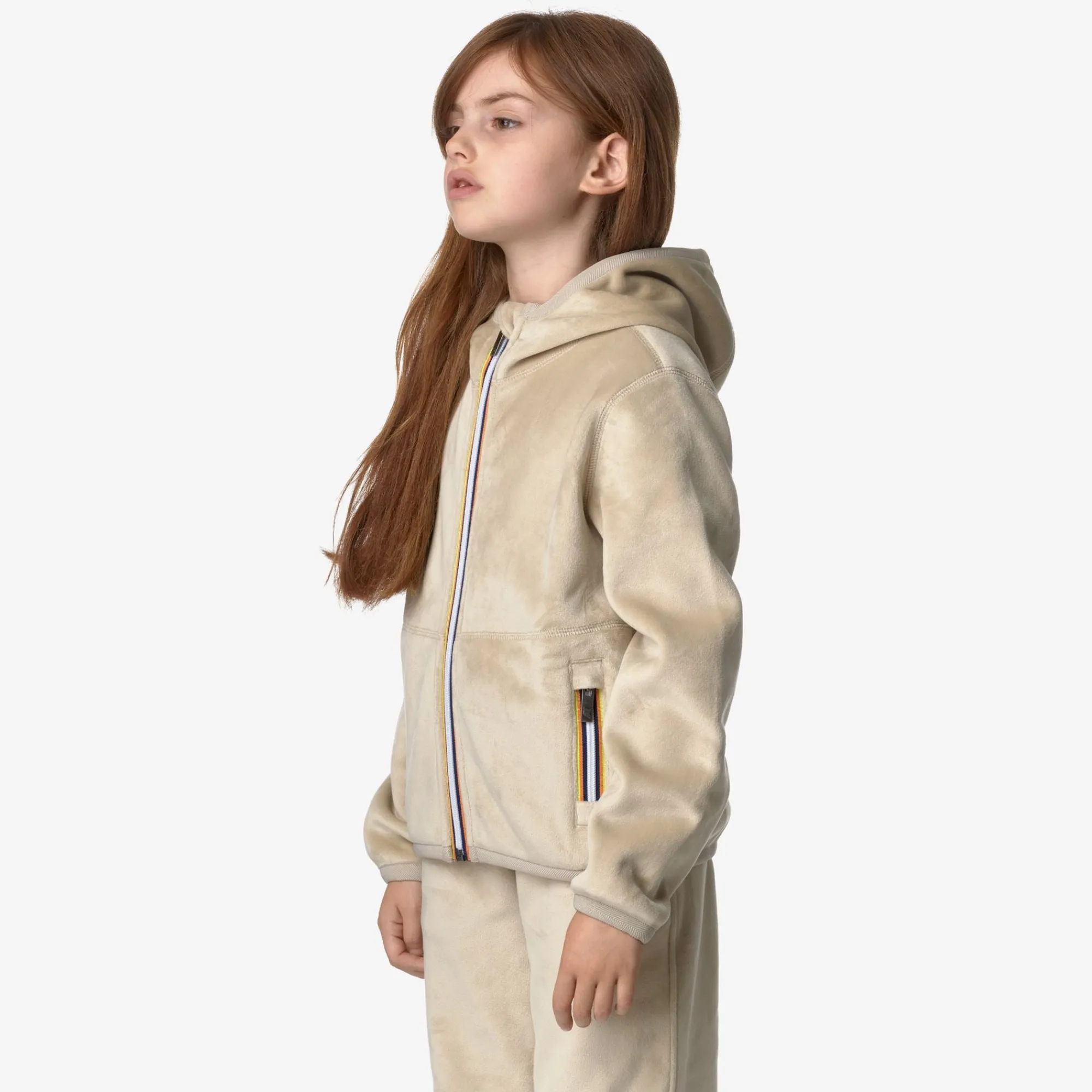 K-Way Felpe^P. LILY VELOUR POLAR REVERSIBLE