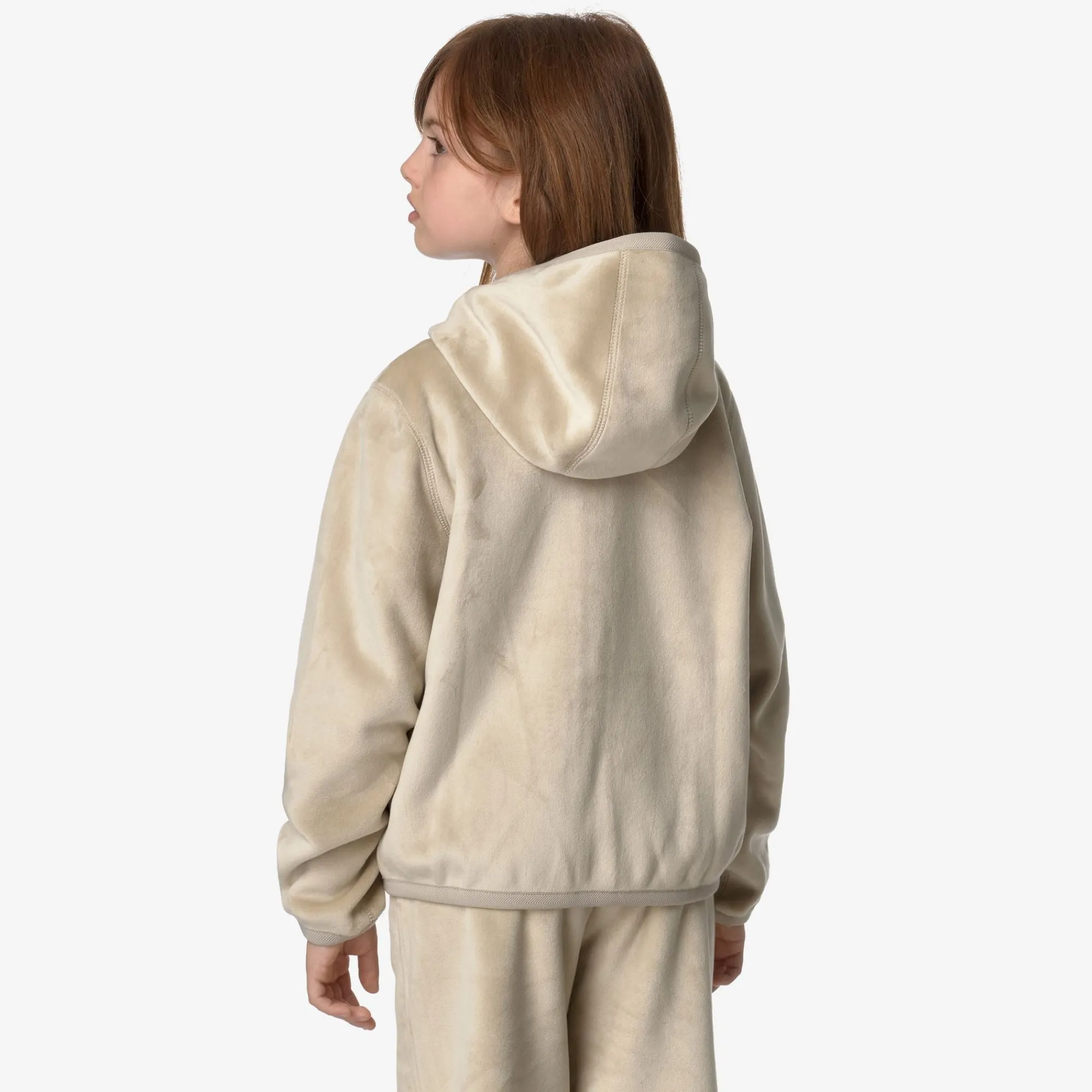 K-Way Felpe^P. LILY VELOUR POLAR REVERSIBLE