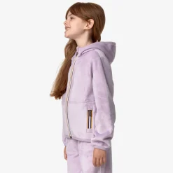 K-Way Felpe^P. LILY VELOUR POLAR REVERSIBLE