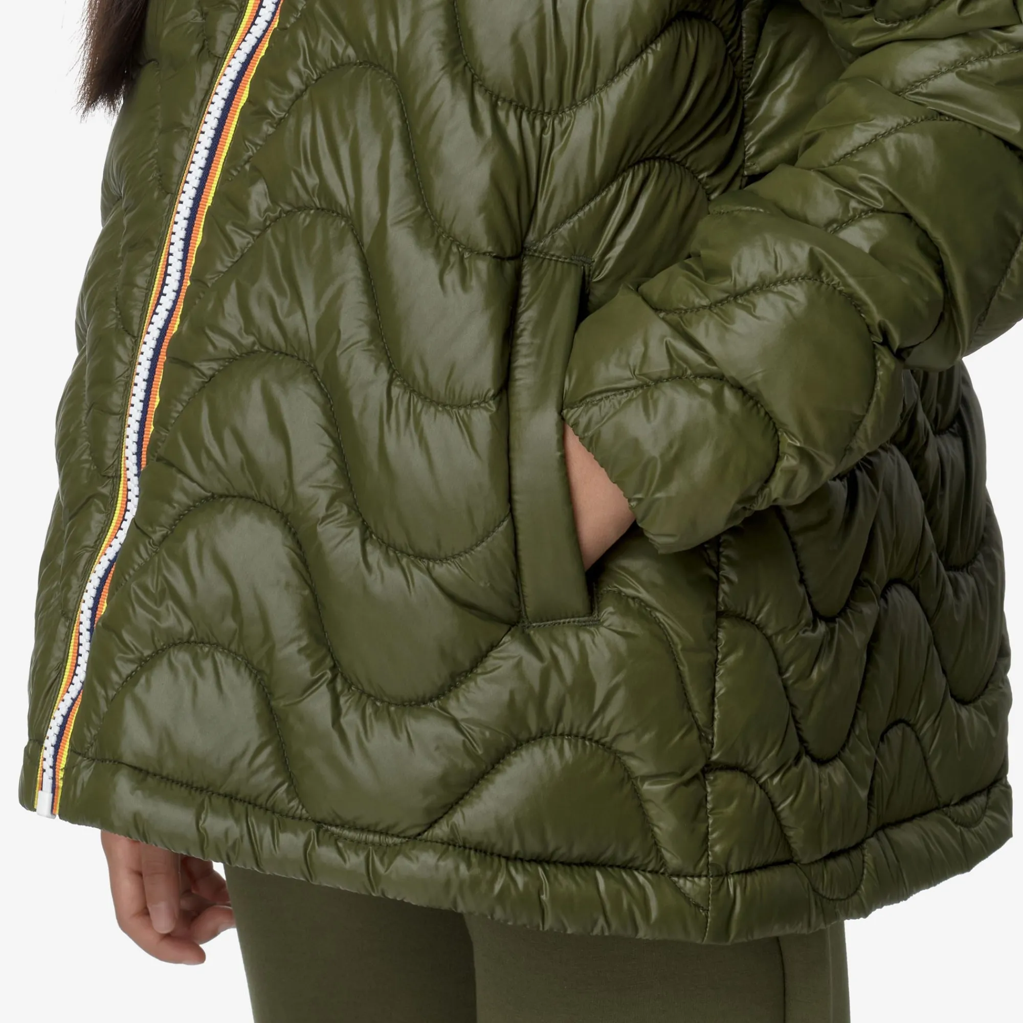 K-Way Giacche Corte^P. MADLAINE QUILTED WARM