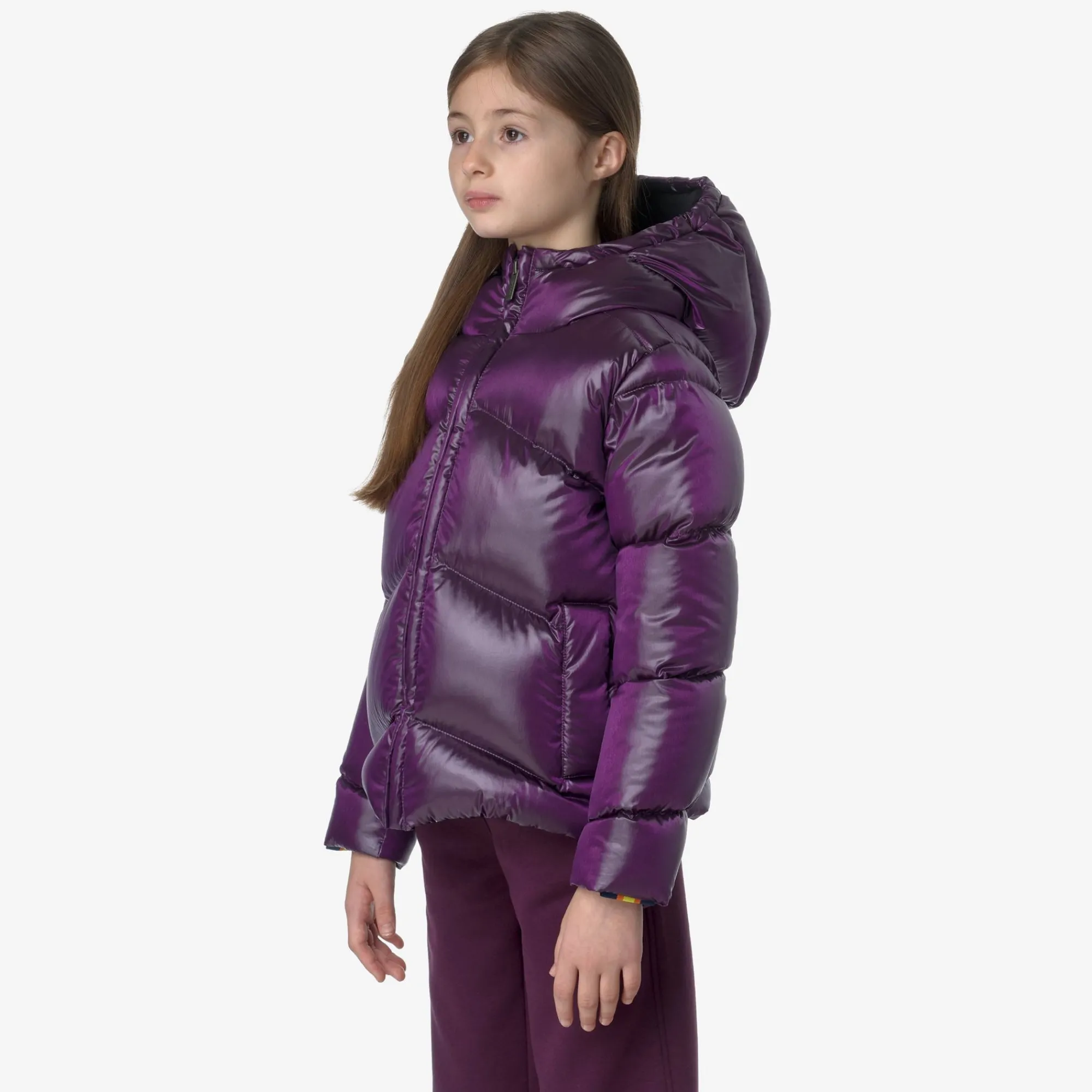 K-Way Giacche Corte^P. NINEV CRYSTAL CHINTZ THERMO HEAVY