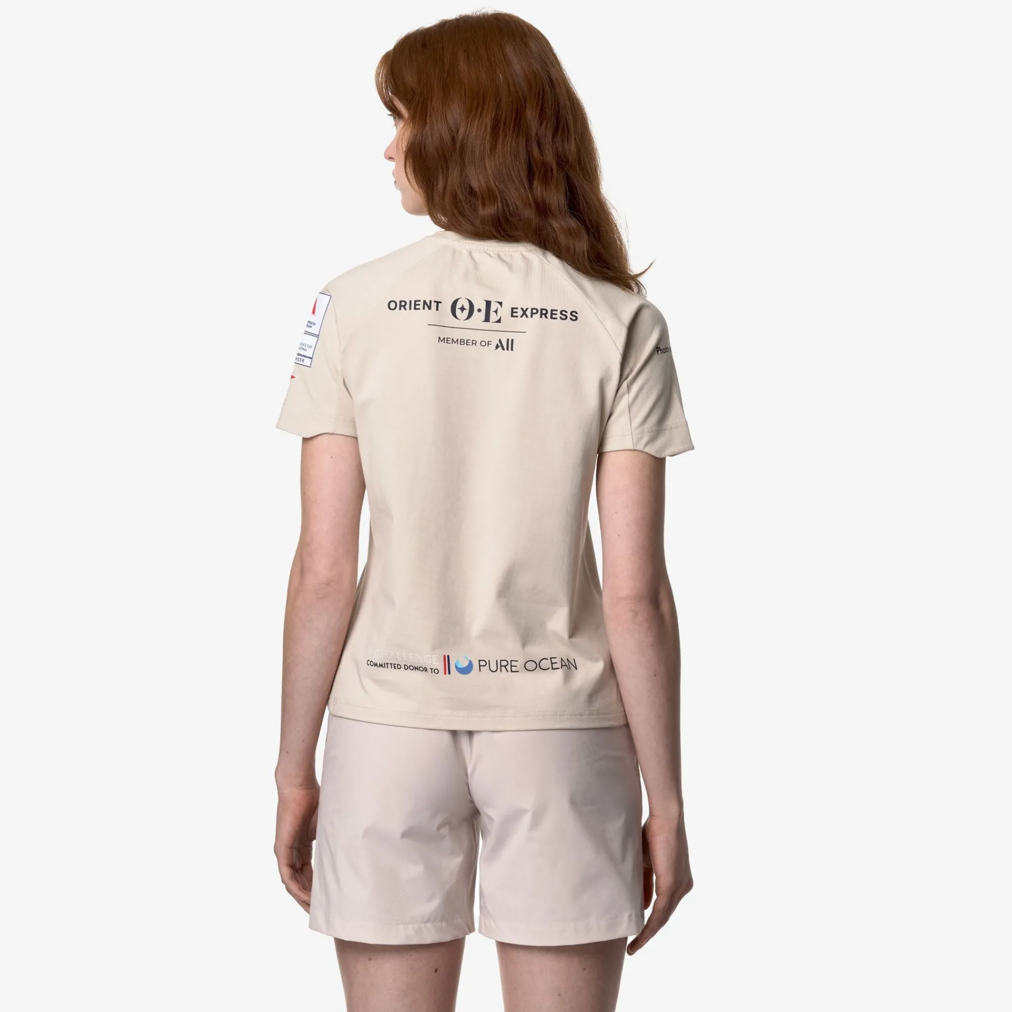 Donna K-Way T-shirt^PALULA ORIENT EXPRESS TEAM AC