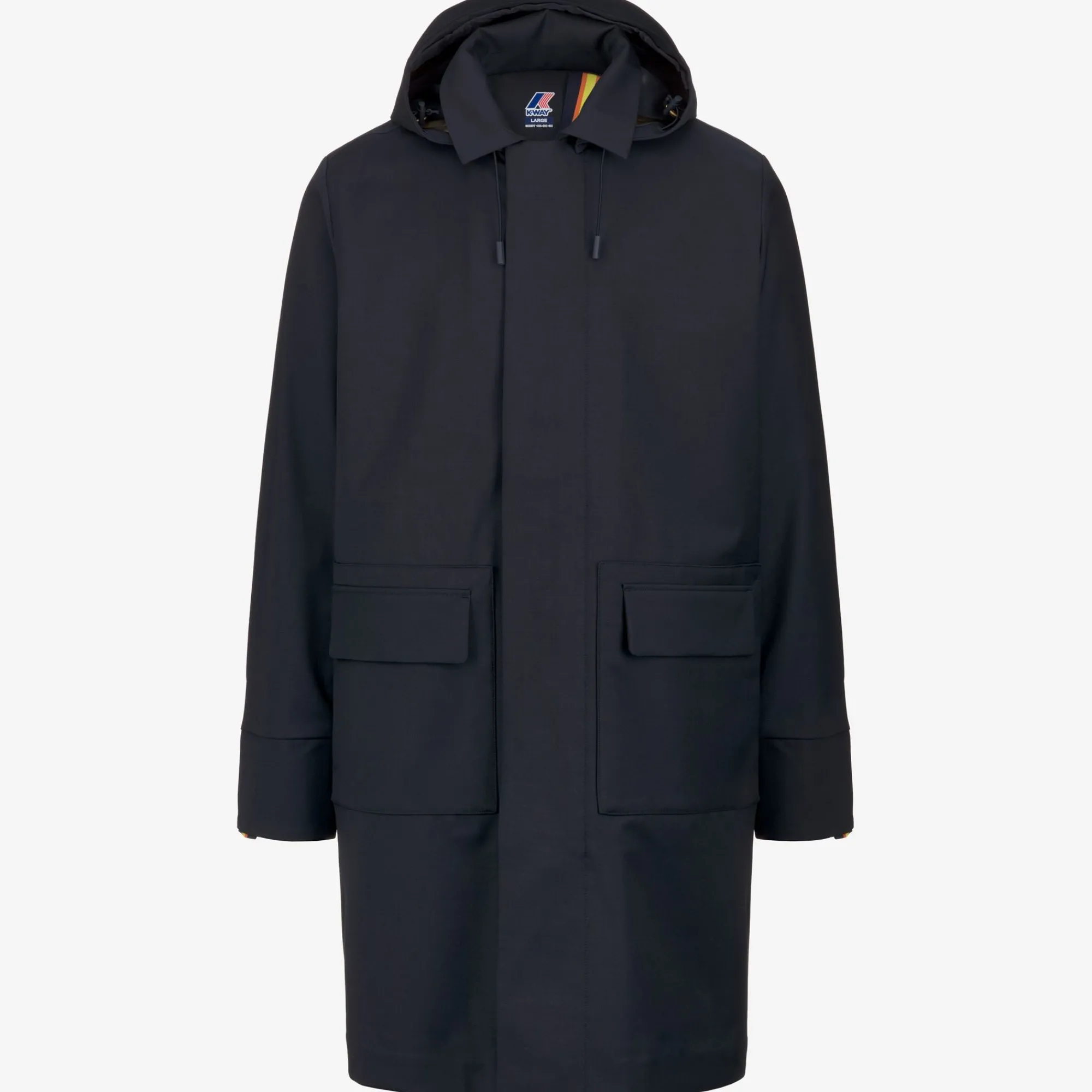 Uomo K-Way Piumini E Giacche Lunghe^POIROL TECH WOOL BLEND
