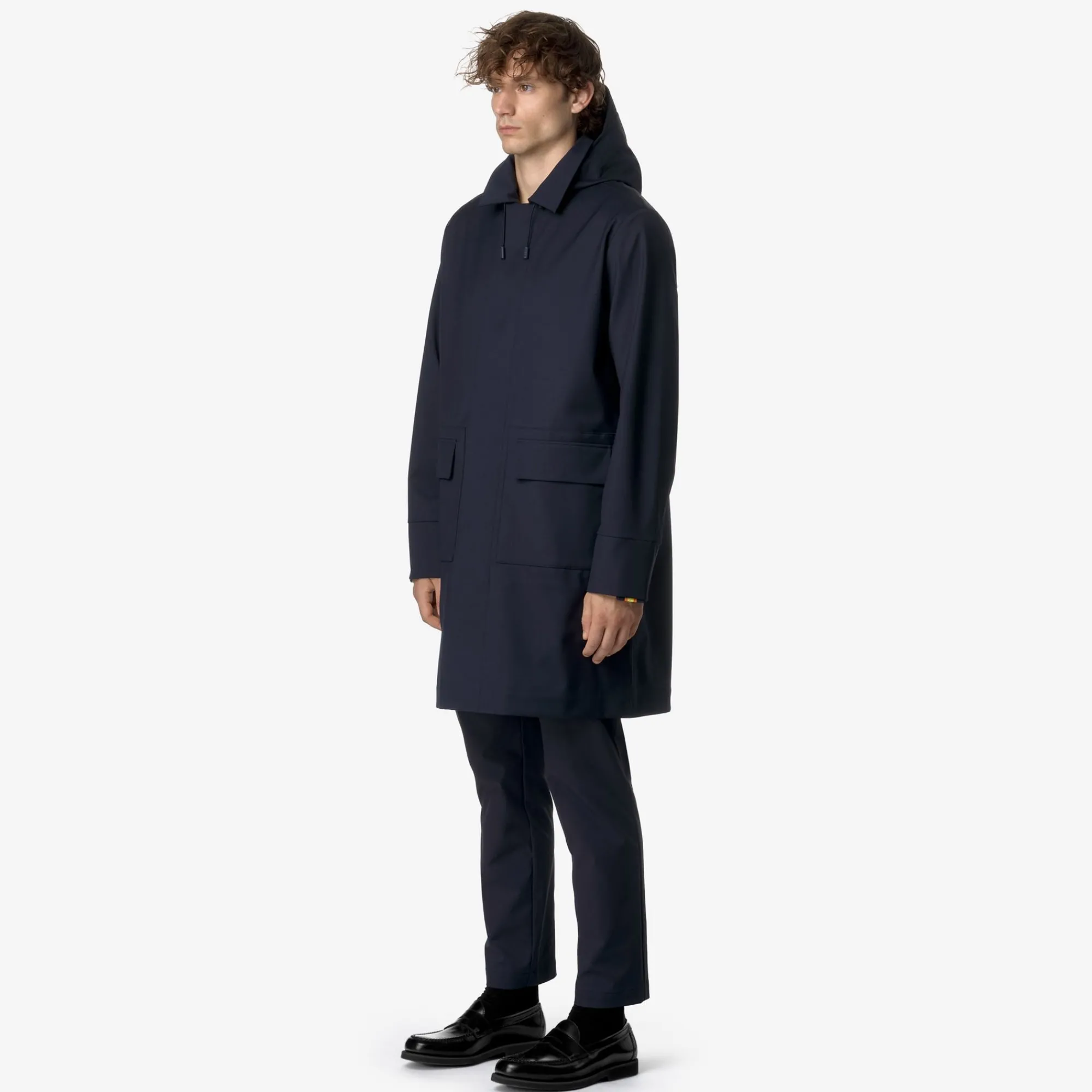 Uomo K-Way Piumini E Giacche Lunghe^POIROL TECH WOOL BLEND