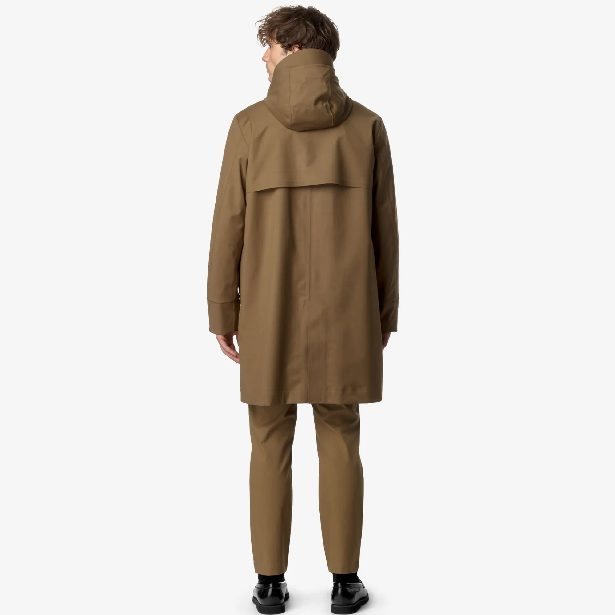 Uomo K-Way Piumini E Giacche Lunghe^POIROL TECH WOOL BLEND