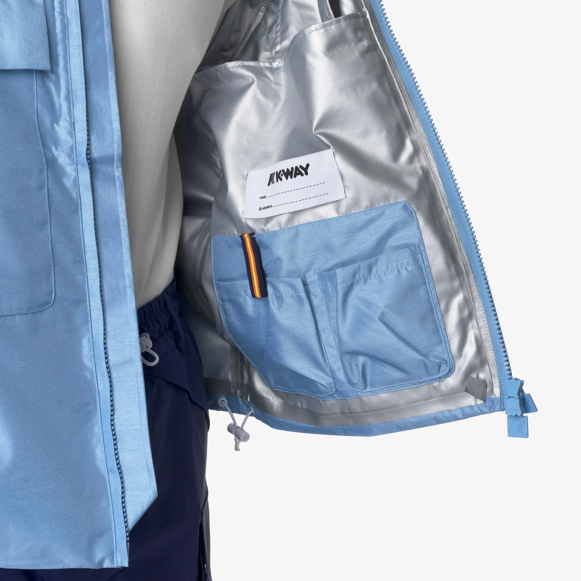 Uomo K-Way Giacche Corte^SHIREV SHANTUNG