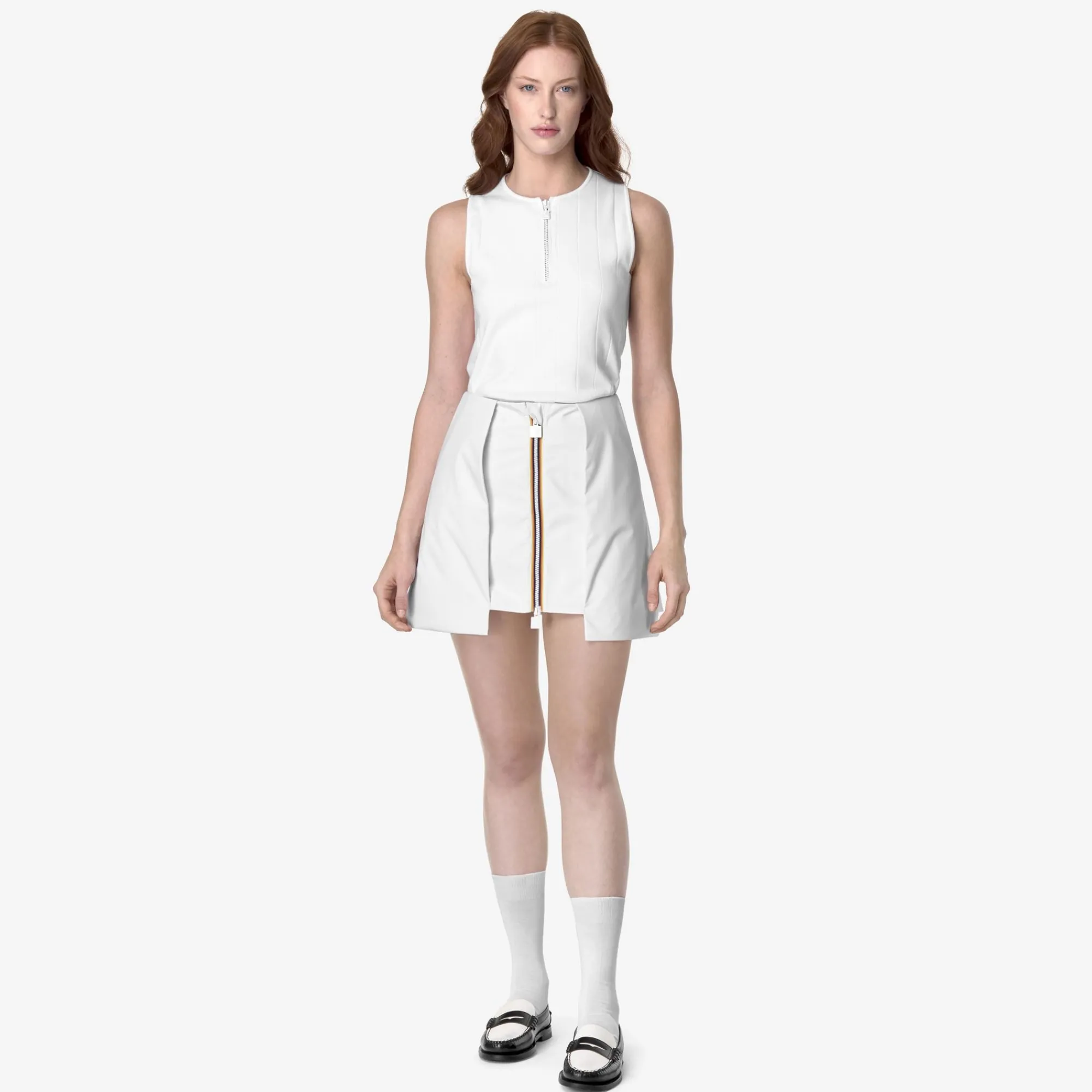 Donna K-Way Gonne^SHOKIEL POCKETS BONDED JERSEY
