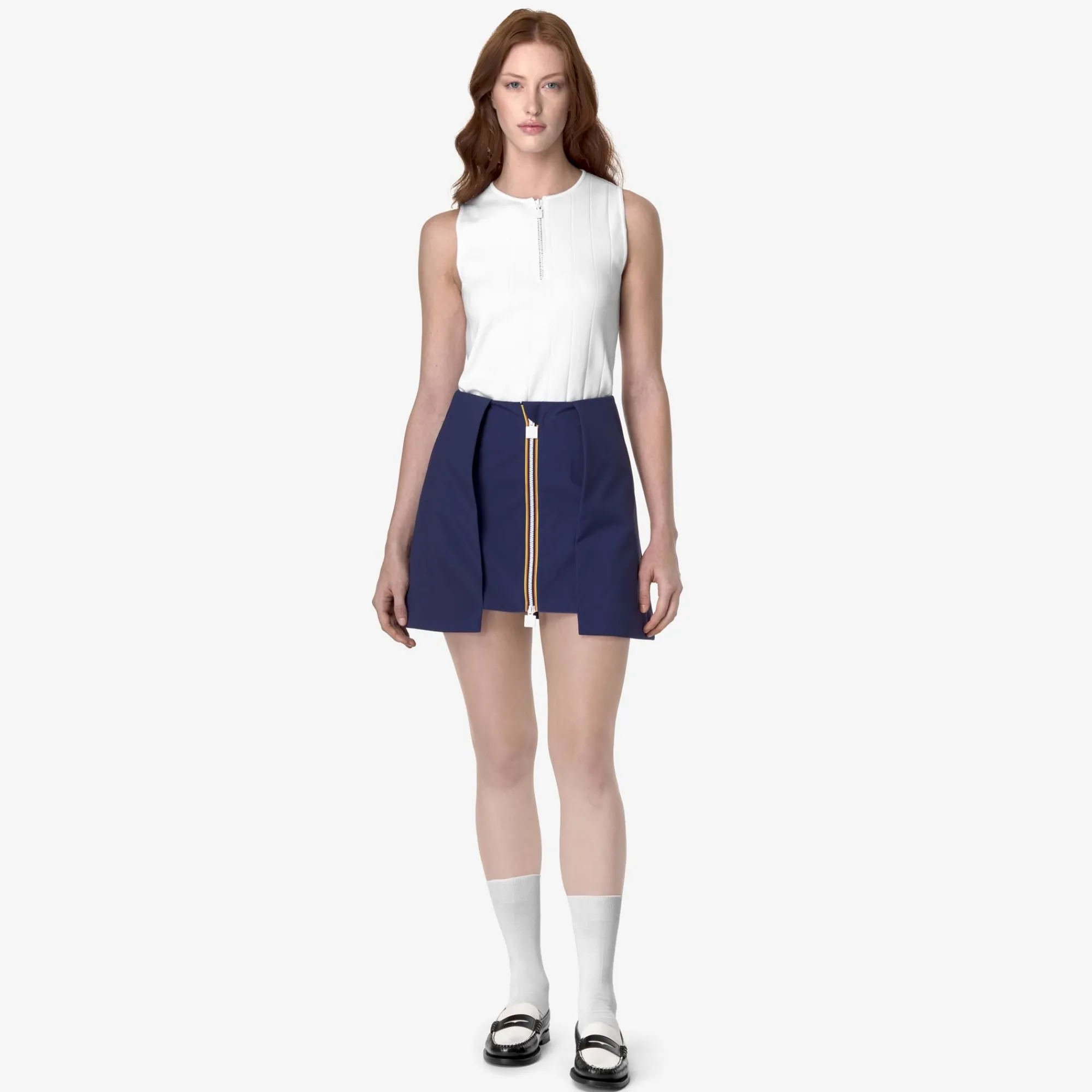 Donna K-Way Gonne^SHOKIEL POCKETS BONDED JERSEY