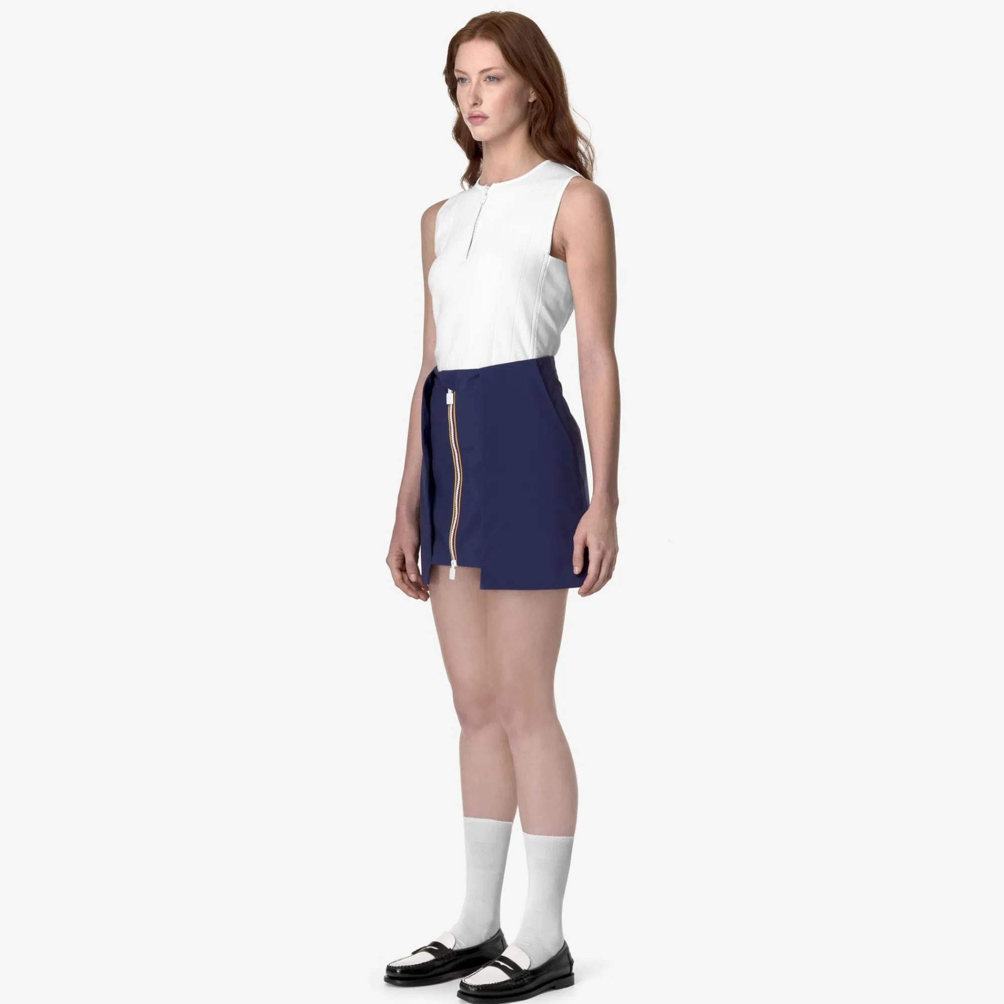 Donna K-Way Gonne^SHOKIEL POCKETS BONDED JERSEY