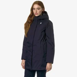 Donna K-Way Piumini E Giacche Lunghe^SOPHIE MICRO RIPSTOP MARMOTTA