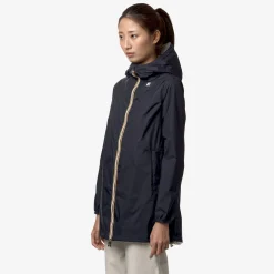 Donna K-Way Piumini E Giacche Lunghe^SOPHIE PLUS.2 REVERSIBLE