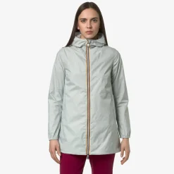 Donna K-Way Piumini E Giacche Lunghe^SOPHIE PLUS.2 REVERSIBLE