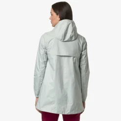 Donna K-Way Piumini E Giacche Lunghe^SOPHIE PLUS.2 REVERSIBLE