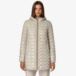 Donna K-Way Piumini E Giacche Lunghe^SOPHIE QUILTED WARM