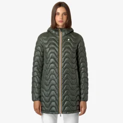 Donna K-Way Piumini E Giacche Lunghe^SOPHIE QUILTED WARM