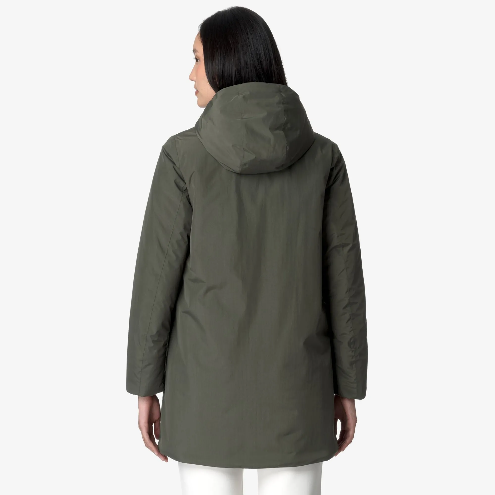 Donna K-Way Piumini E Giacche Lunghe^SOPHIE SOFT TOUCH MARMOTTA