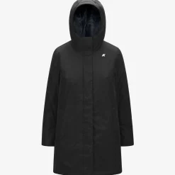 Donna K-Way Piumini E Giacche Lunghe^SOPHIE SOFT TOUCH MARMOTTA