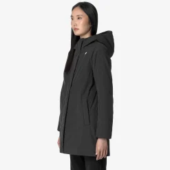Donna K-Way Piumini E Giacche Lunghe^SOPHIE SOFT TOUCH MARMOTTA