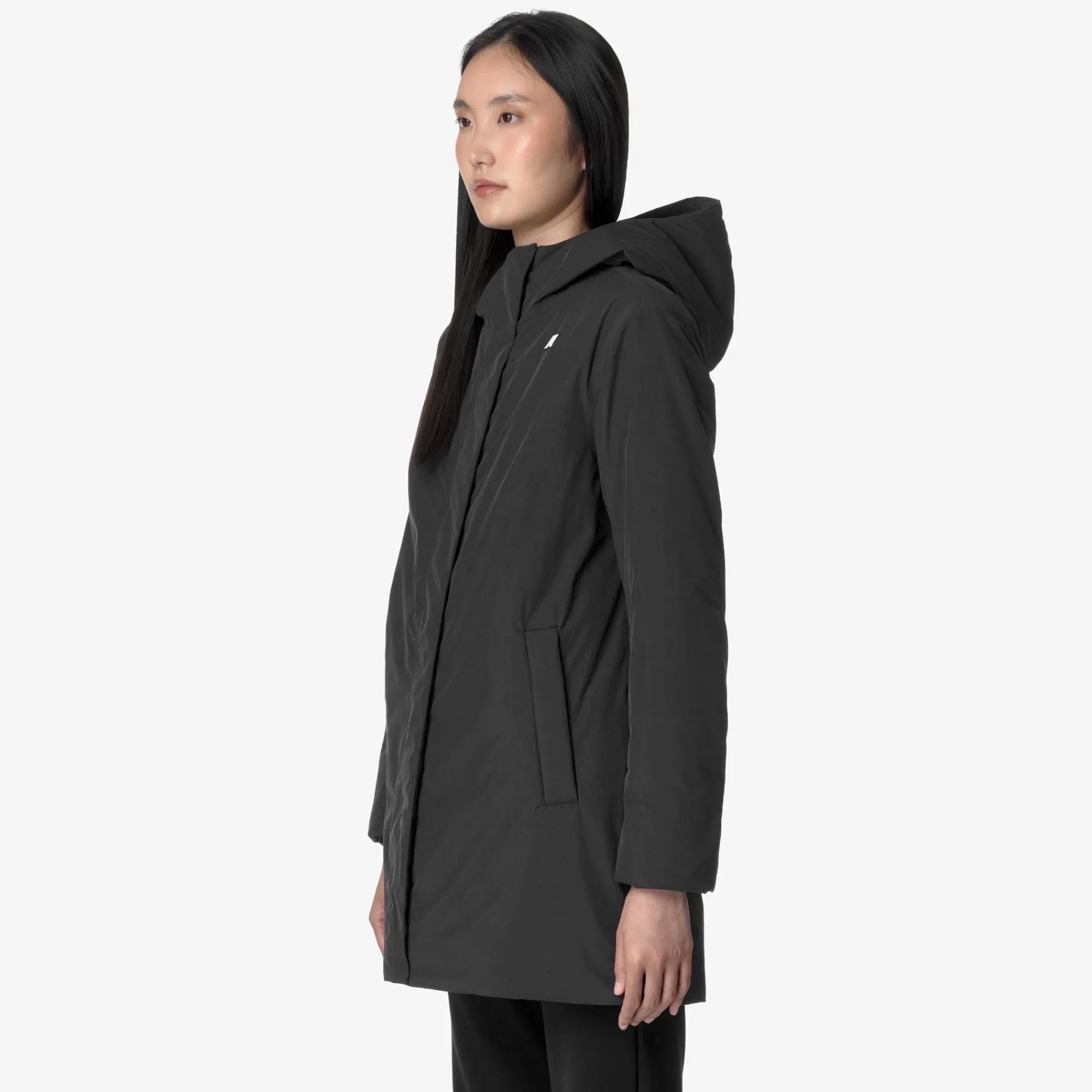 Donna K-Way Piumini E Giacche Lunghe^SOPHIE SOFT TOUCH MARMOTTA