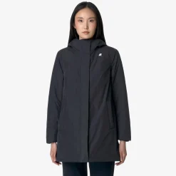 Donna K-Way Piumini E Giacche Lunghe^SOPHIE SOFT TOUCH MARMOTTA