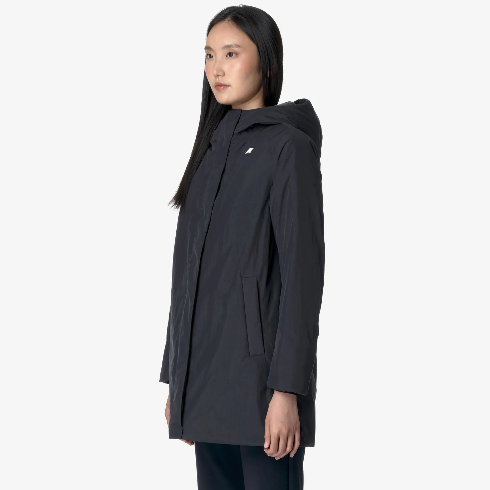 Donna K-Way Piumini E Giacche Lunghe^SOPHIE SOFT TOUCH MARMOTTA
