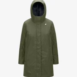 Donna K-Way Piumini E Giacche Lunghe^SOPHIE SOFT TOUCH MARMOTTA