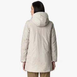 Donna K-Way Piumini E Giacche Lunghe^SOPHIE SOFT TOUCH MARMOTTA