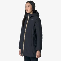 Donna K-Way Piumini E Giacche Lunghe^SOPHIE ST THERMO REVERSIBLE