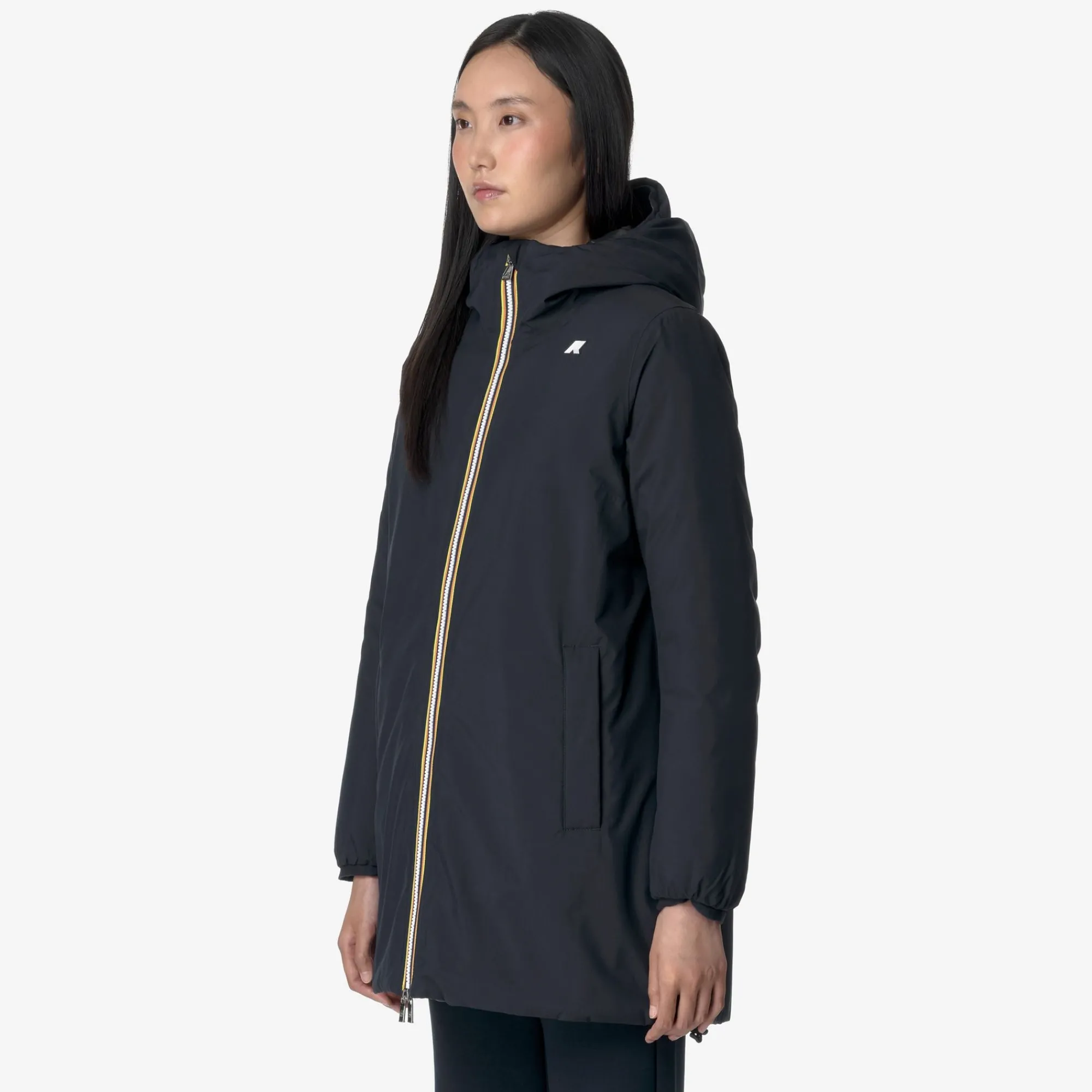 Donna K-Way Piumini E Giacche Lunghe^SOPHIE ST THERMO REVERSIBLE
