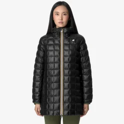 Donna K-Way Piumini E Giacche Lunghe^SOPHIE ST THERMO REVERSIBLE